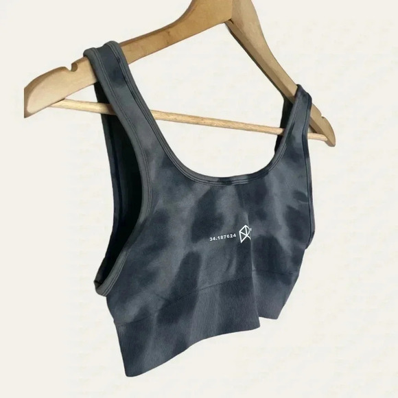 Rawgear Women's Size Small Pullover Activewear Gym Sports Bra in Dark Gray Camo - Picture 7 of 8